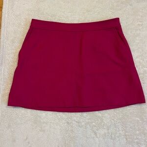 Boden Vibrant Pink Mini Skirt